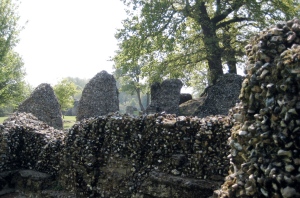 Abbey ruins at Bury St. Edmunds