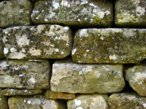 Cotswold stone wall